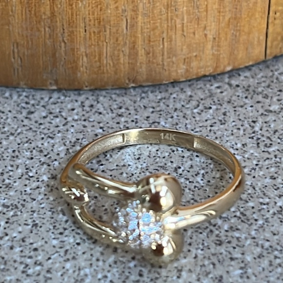 NEW 14K DESIGNER LOOK RING SIZE 
5 size 6 size 7 size 8 size 9 available - Picture 12 of 12